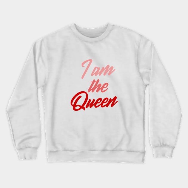 Queen Crewneck Sweatshirt by KazSells